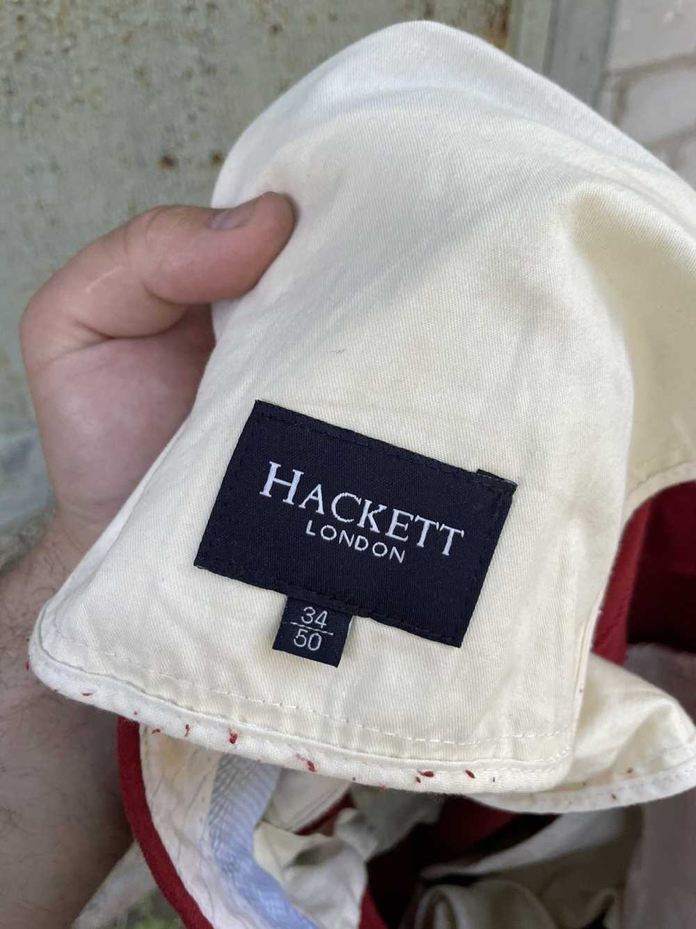 Hackett × Streetwear Hackett red velour pants - image 5