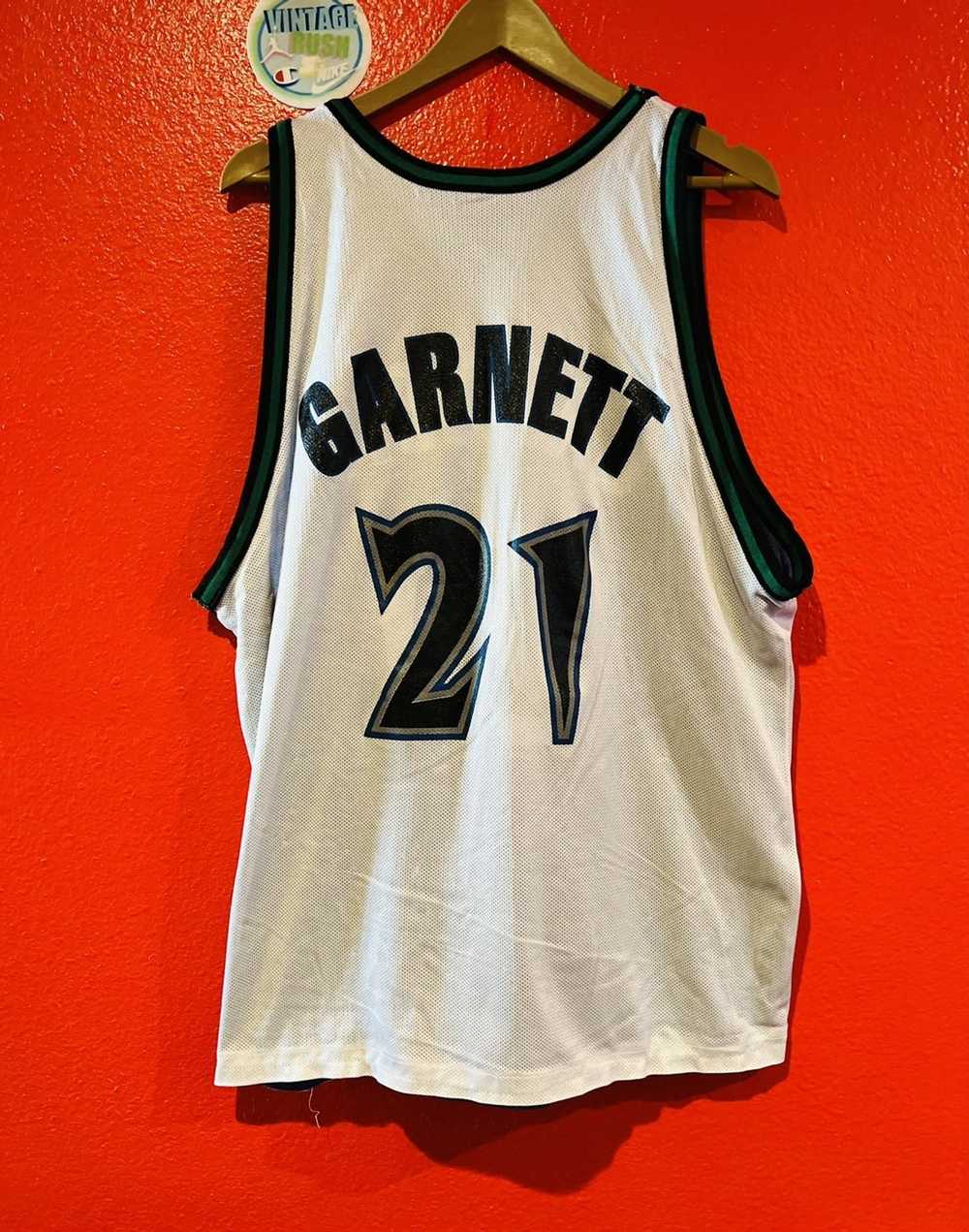 Champion × NBA × Vintage Timberwolves Garnett Cha… - image 3