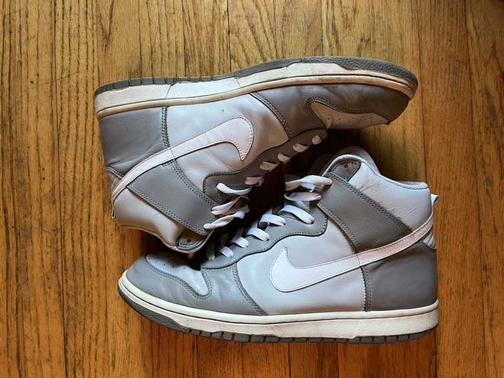 Nike × Vintage Dunk High Neutral Grey | White-Lig… - image 2