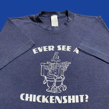 Vintage vintage 70s chickenshit funny novelty n s… - image 1