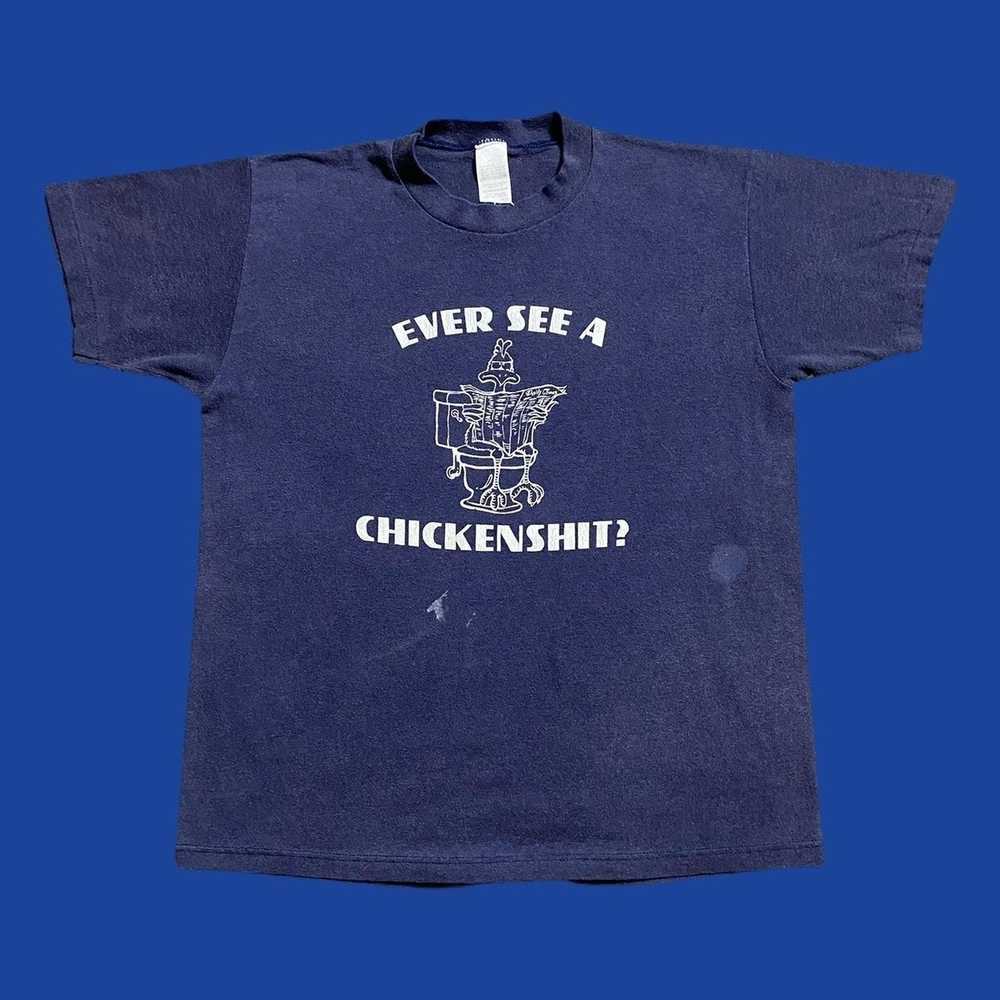 Vintage vintage 70s chickenshit funny novelty n s… - image 2