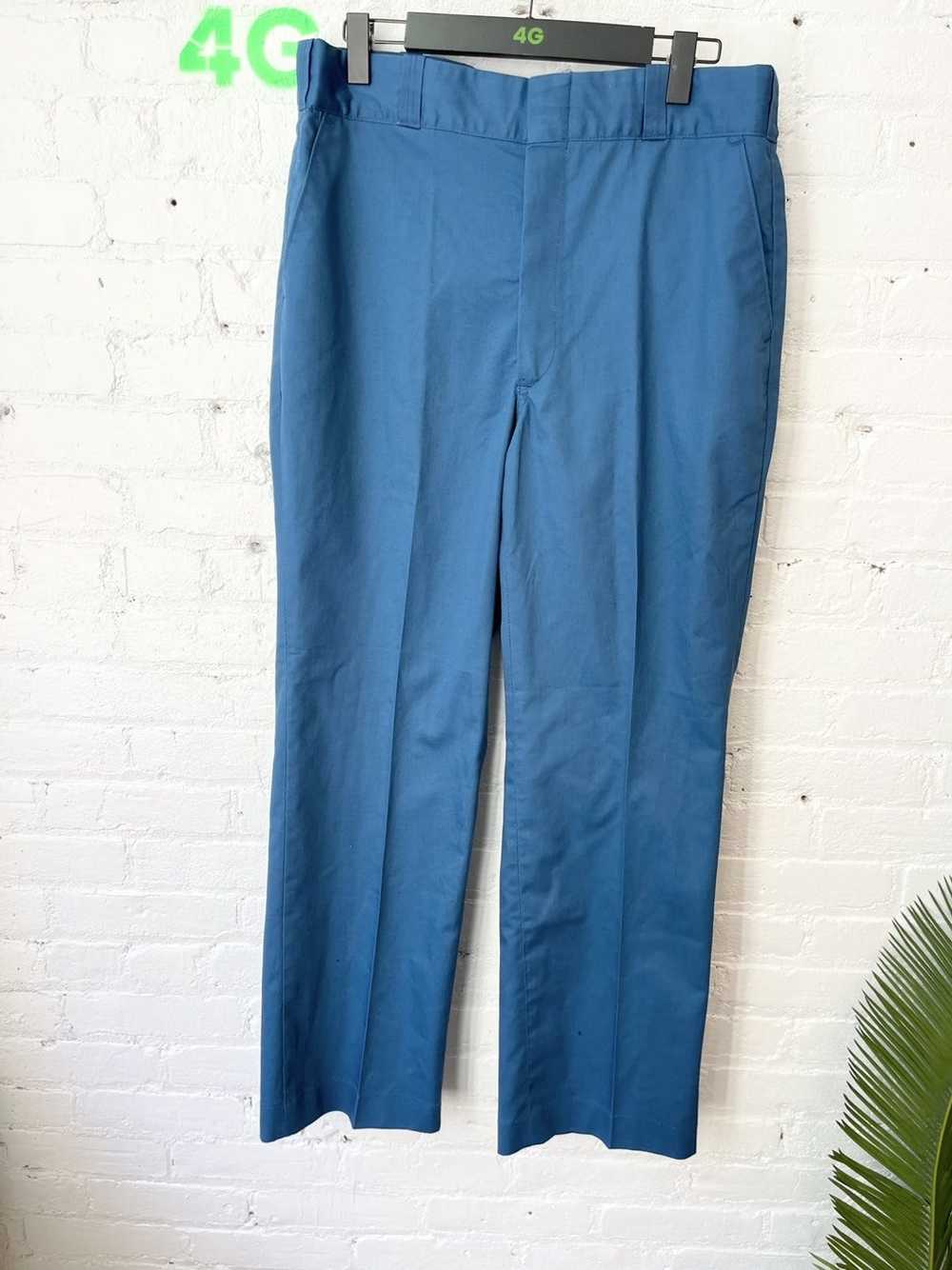 Vintage Vintage PARIS WORK PANTS SKATE CHINO BLUE… - image 1