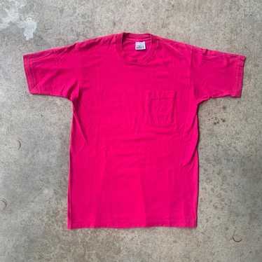 Vintage Vintage 90’s Pink Trend Basics Blank shirt
