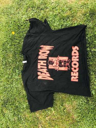 Vintage Death Row records cropped tee - image 1