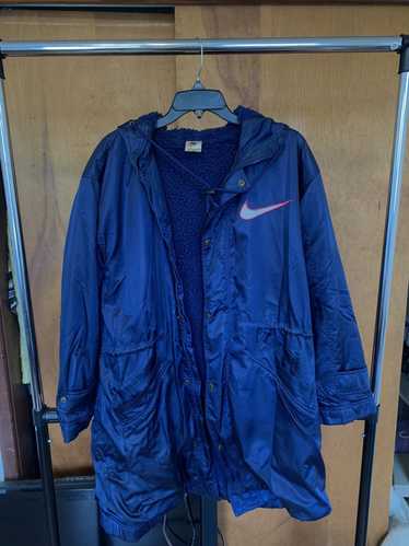 Nike × Vintage Nike vintage Sherpa coat