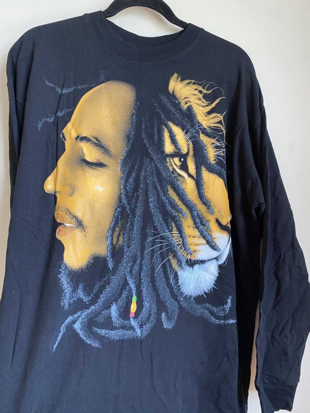 Bob Marley × Rap Tees × Vintage Vintage Bob Marle… - image 2