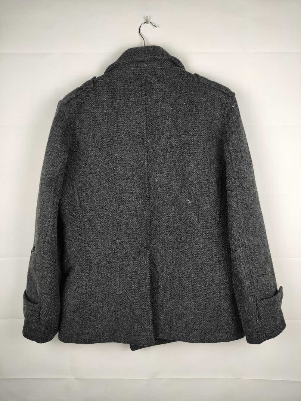 PPFM PPFM Navy Wool Coat - image 3