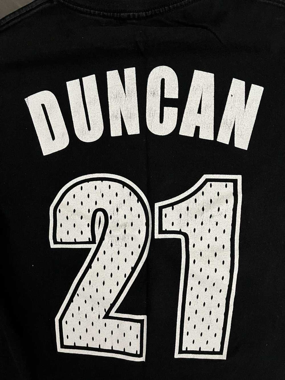 Vintage Rare Vintage Tim Duncan Spurs Big Man shi… - image 3