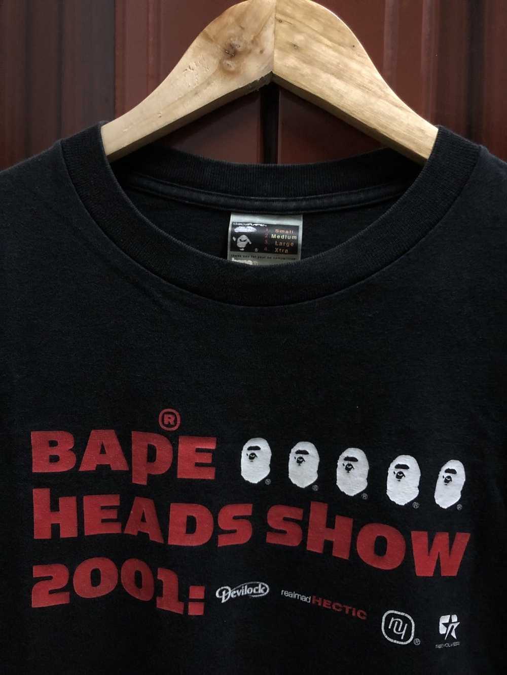 Bape Og Vintage A Bathing Ape Bape Head Show 2001 - image 3