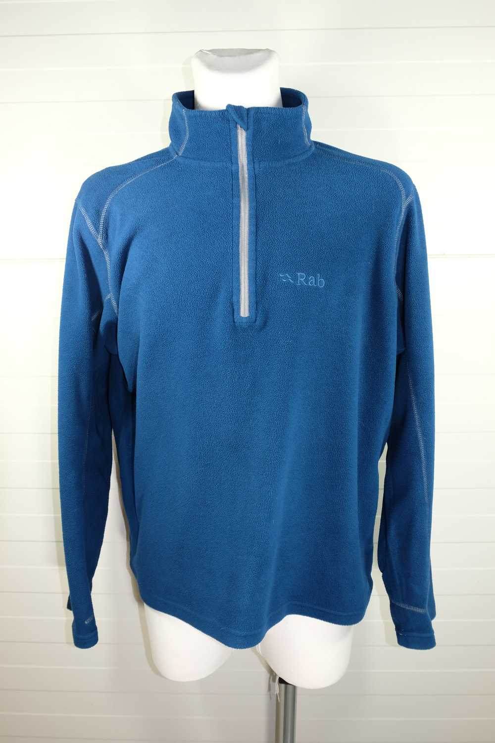 Rab Micro Pull-on Blue Fleece Polartec Quarter Zip - image 1