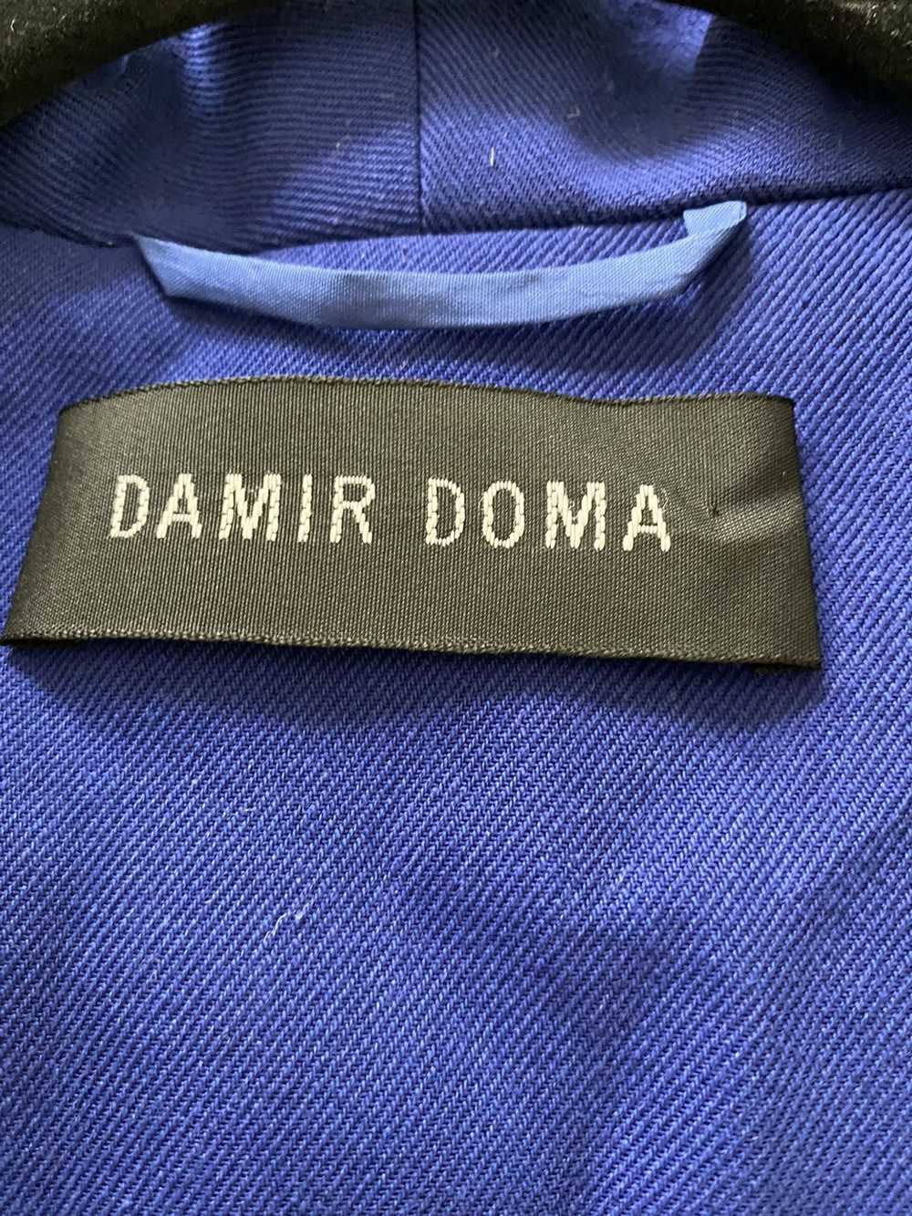 Damir Doma Damir Doma Blue Canvas Vest - image 4