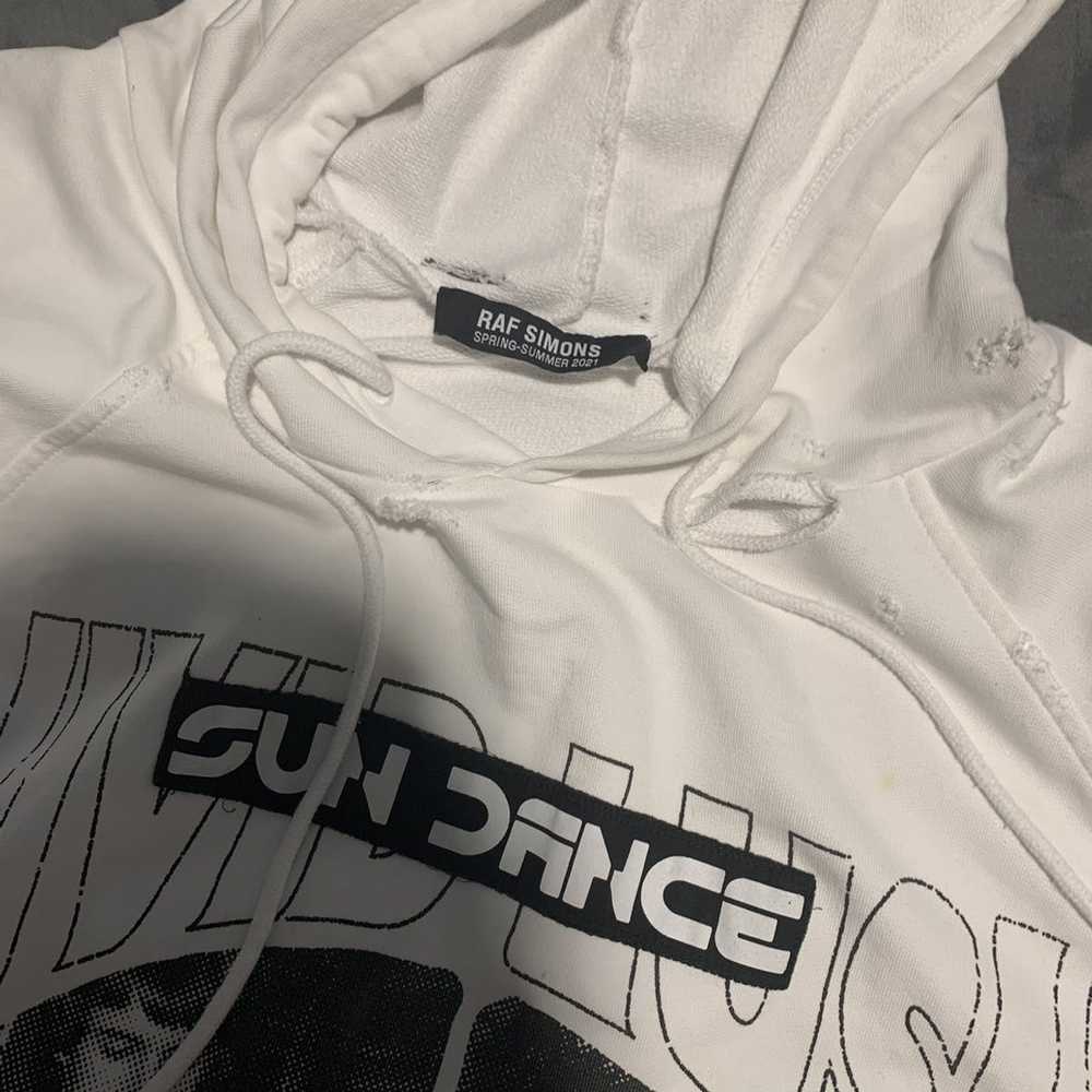 Raf Simons raf simons destroyed hoodie - image 2