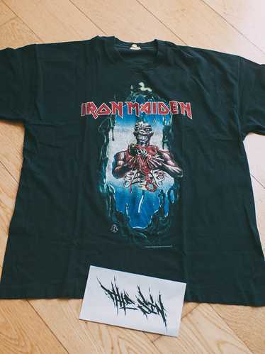 Band Tees × Iron Maiden × Vintage Vintage 1988 Ir… - image 1