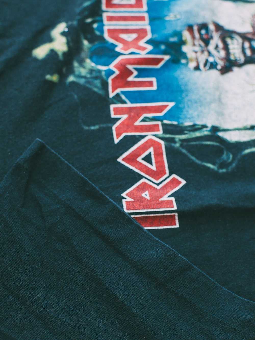 Band Tees × Iron Maiden × Vintage Vintage 1988 Ir… - image 6
