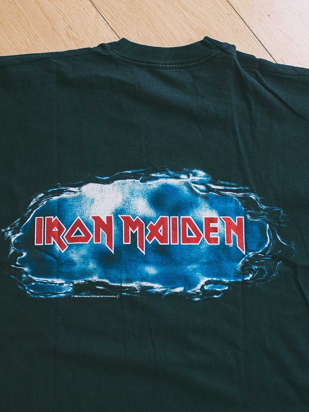 Band Tees × Iron Maiden × Vintage Vintage 1988 Ir… - image 7