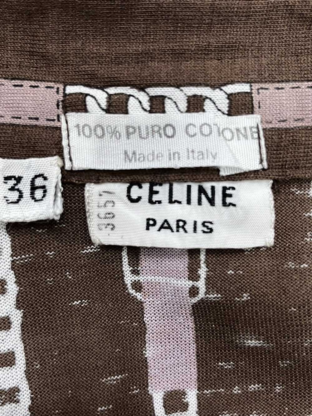 Celine × Vintage RARE🔥VINTAGE CELINE PARIS Monog… - image 5