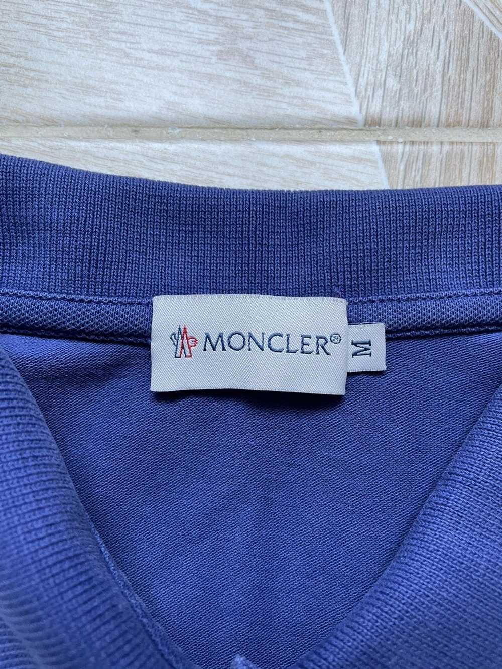 Luxury × Moncler Moncler Maglia Back Logo Print P… - image 7