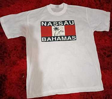 Vintage Nassau Bahamas Tshirt Sportswear 100% Cot… - image 1