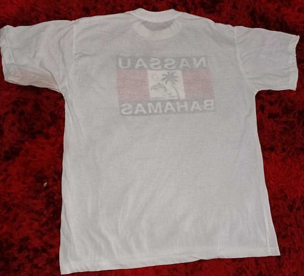 Vintage Nassau Bahamas Tshirt Sportswear 100% Cot… - image 2