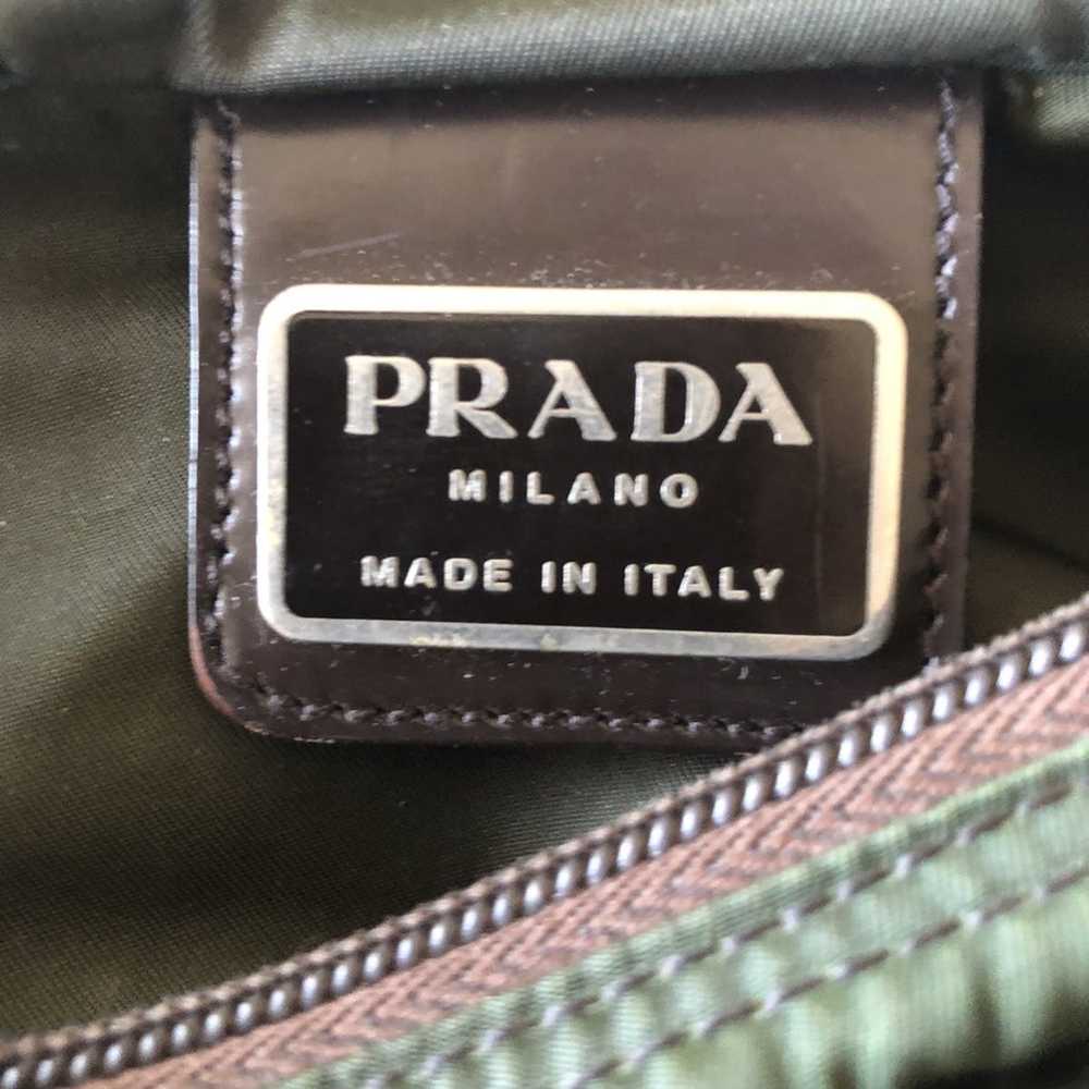 Prada Vintage green Prada shoulder bag - image 4