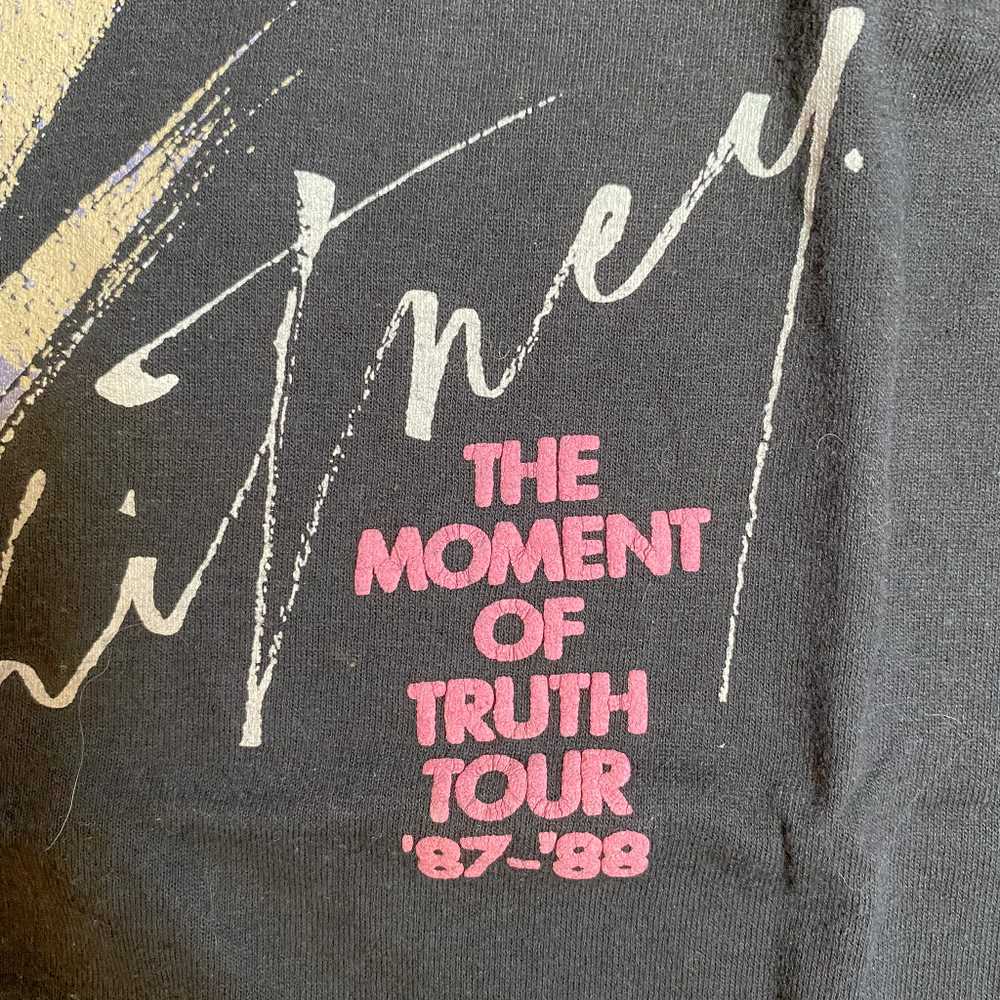 RARE – VTG Whitney Houston 1987 Moment of Truth T… - image 6