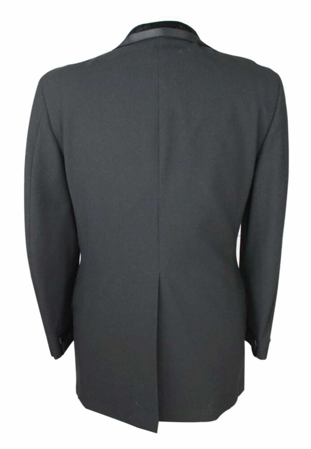 Vintage After Six Tuxedo Jacket with Velvet Lapel - Gem