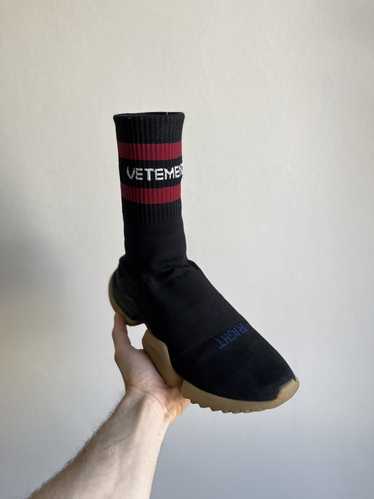 Vetements x Reebok Metal Sock Runner/Sneakers Size 6 Shoes