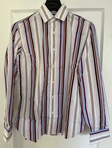Salvatore Ferragamo Ferragamo striped shirt size S