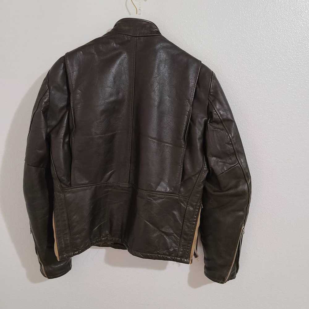 Leather Jacket × Vintage Vtg 50s 60s beau breed l… - image 7