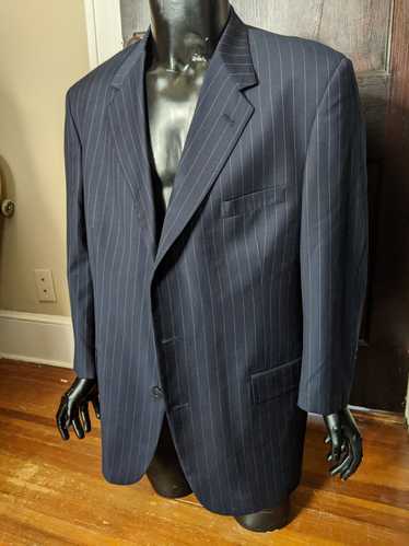 Pringle Of Scotland Navy blue pinstriped blazer ja