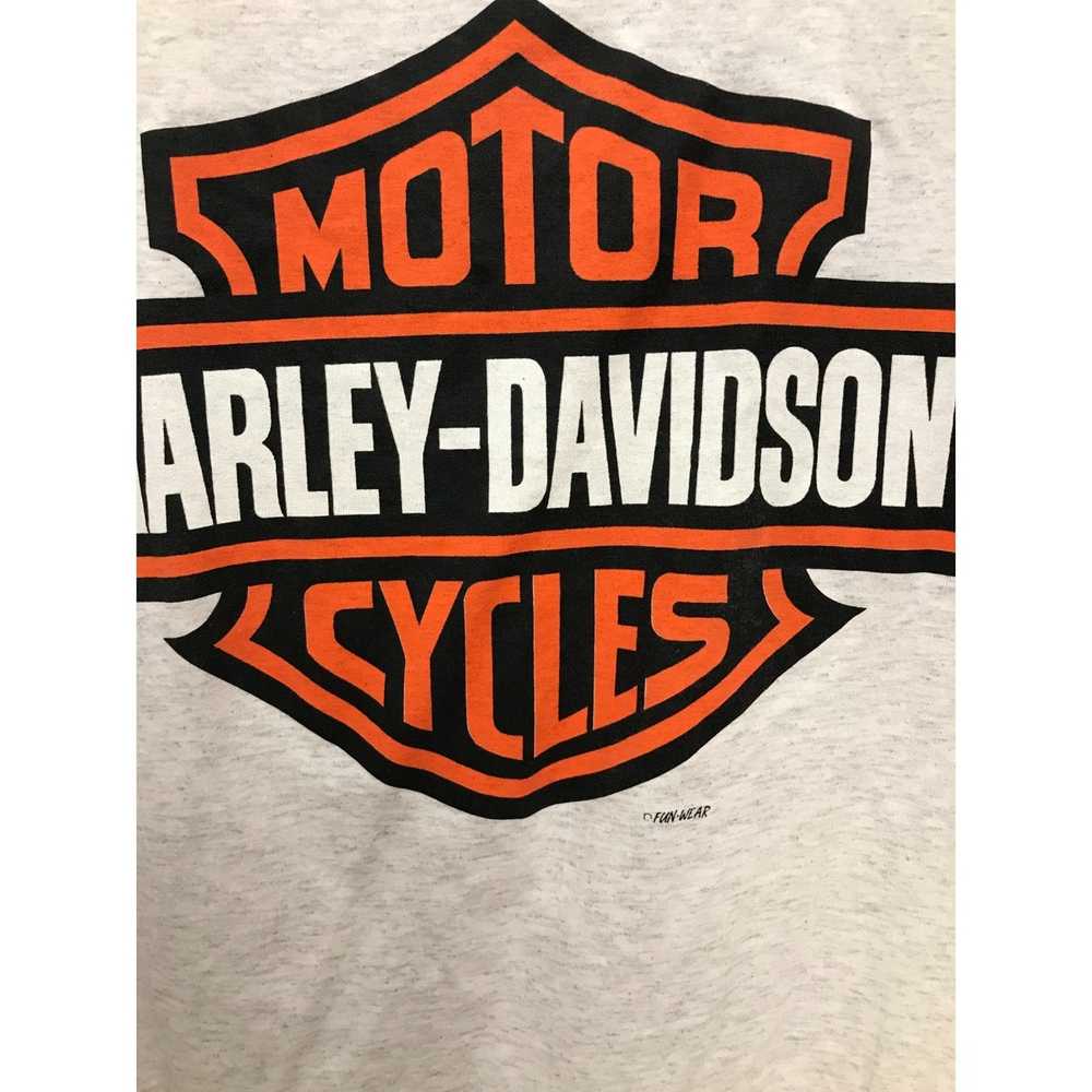 Harley Davidson Vintage Harley Davidson Mens L Co… - image 4