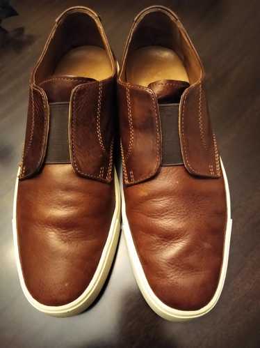 Frye Leather Slip-on Sneakers