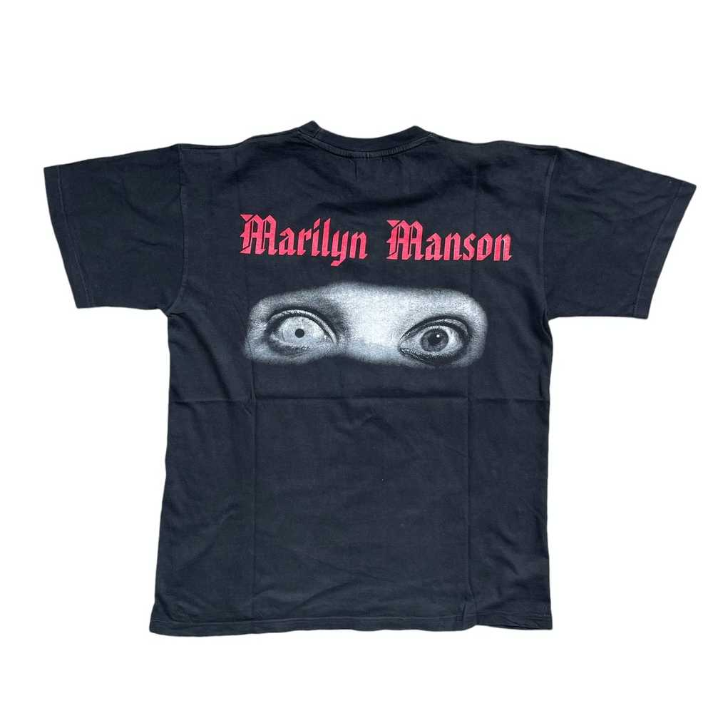 Vintage Vintage rare Marilyn Manson bootleg T-shi… - image 4
