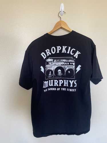 Vintage 90's Dropkick Murphys City Of Champions Black Concert T