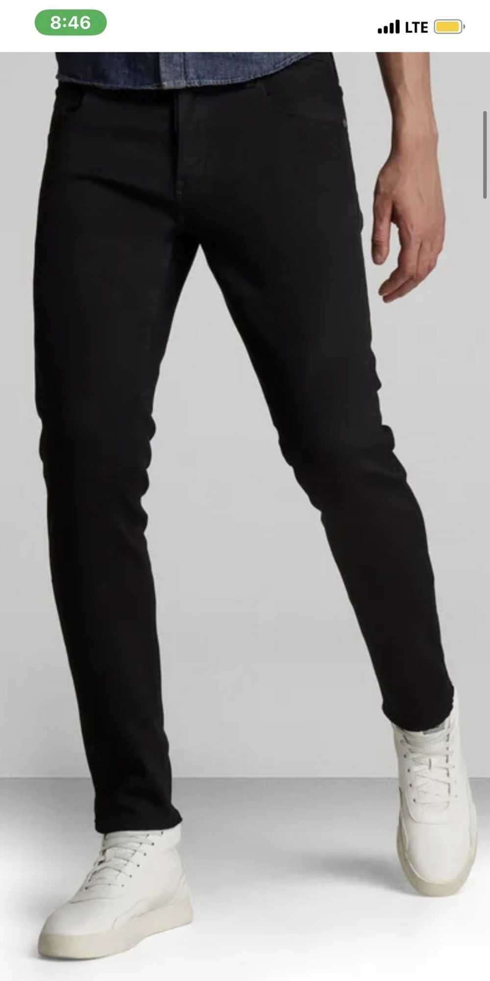 Gstar Pitch Black Slim G-Star Jeans - image 3