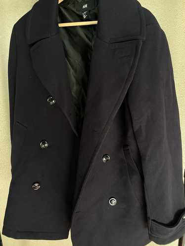 H&M H&M Men's Navy Blue Peacoat Size 40R