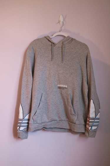 Adidas Adidas Grey Logo Hoodie