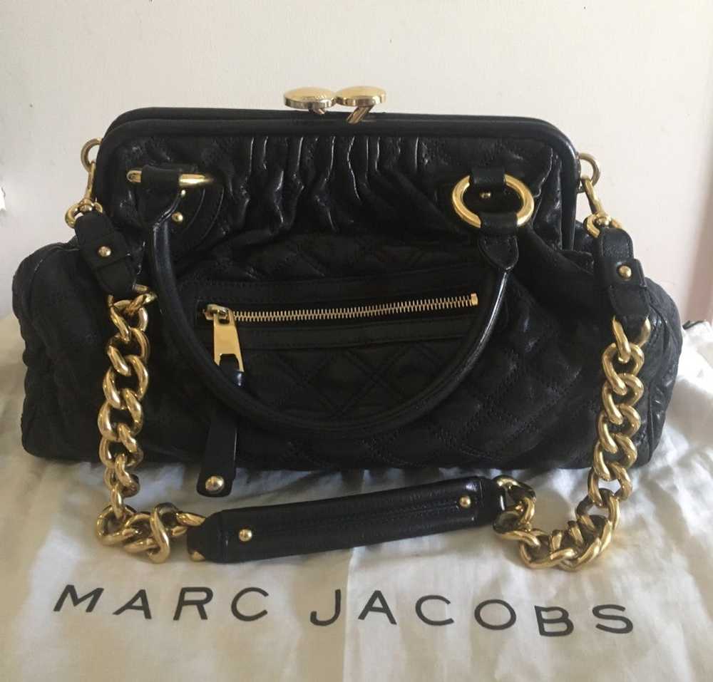 Marc Jacobs Black Quilted Leather Bag - image 1