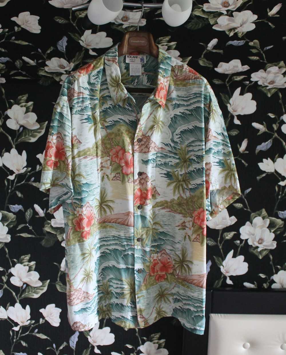 Hawaiian Shirt × Iolani × Vintage Rare Vintage Io… - image 1