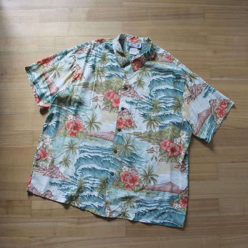 Hawaiian Shirt × Iolani × Vintage Rare Vintage Io… - image 5