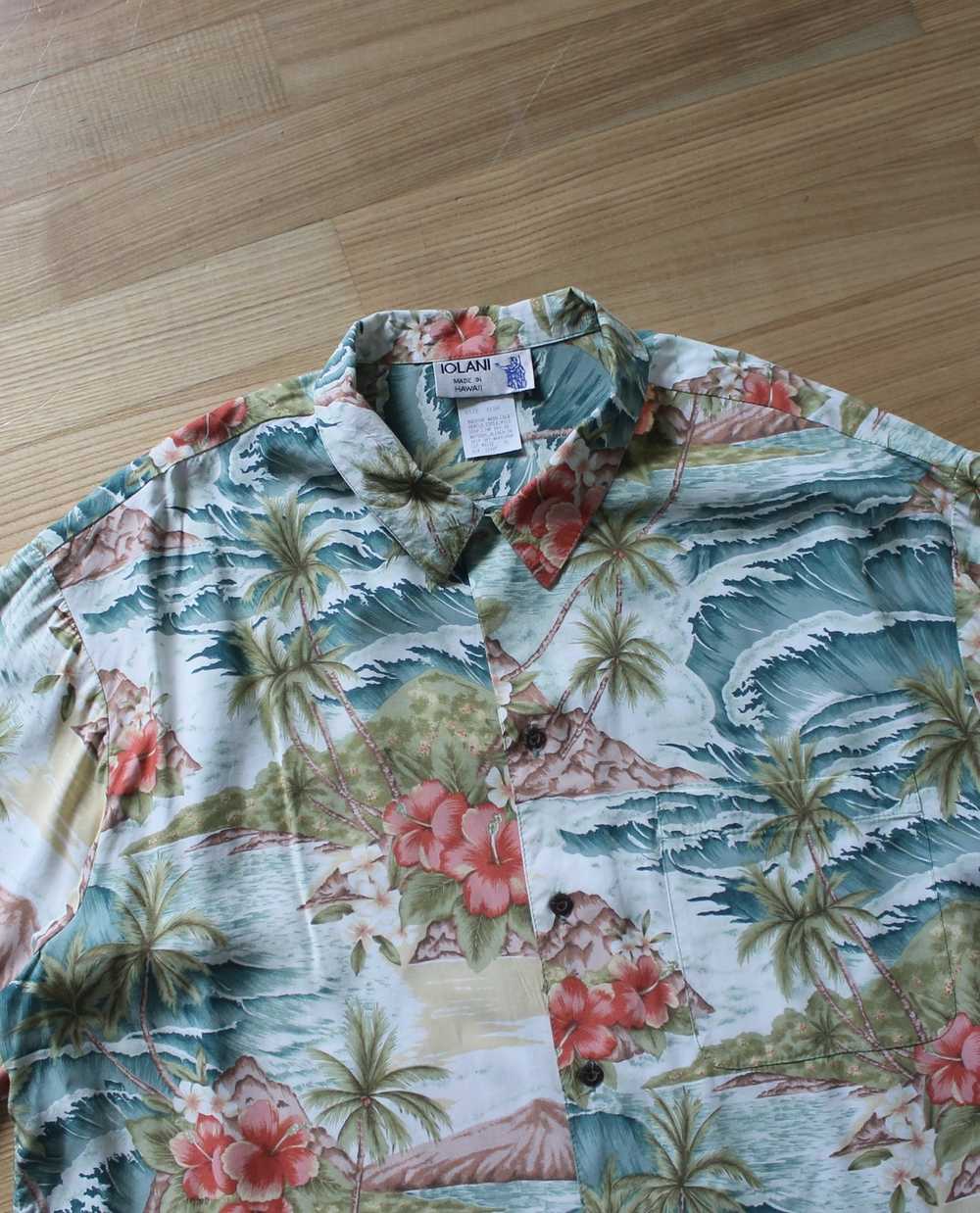 Hawaiian Shirt × Iolani × Vintage Rare Vintage Io… - image 6