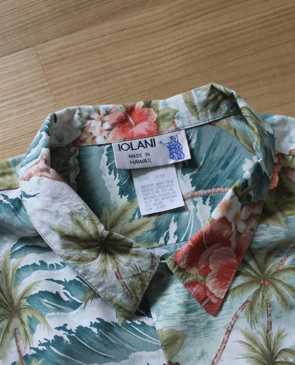 Hawaiian Shirt × Iolani × Vintage Rare Vintage Io… - image 7