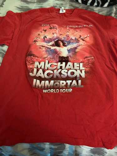 Michael Jackson Blood This Is It Tour 2009 Vintage T-Shirt - Kaiteez