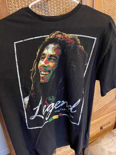 Band Tees × Streetwear × Vintage Bob Marley Legend