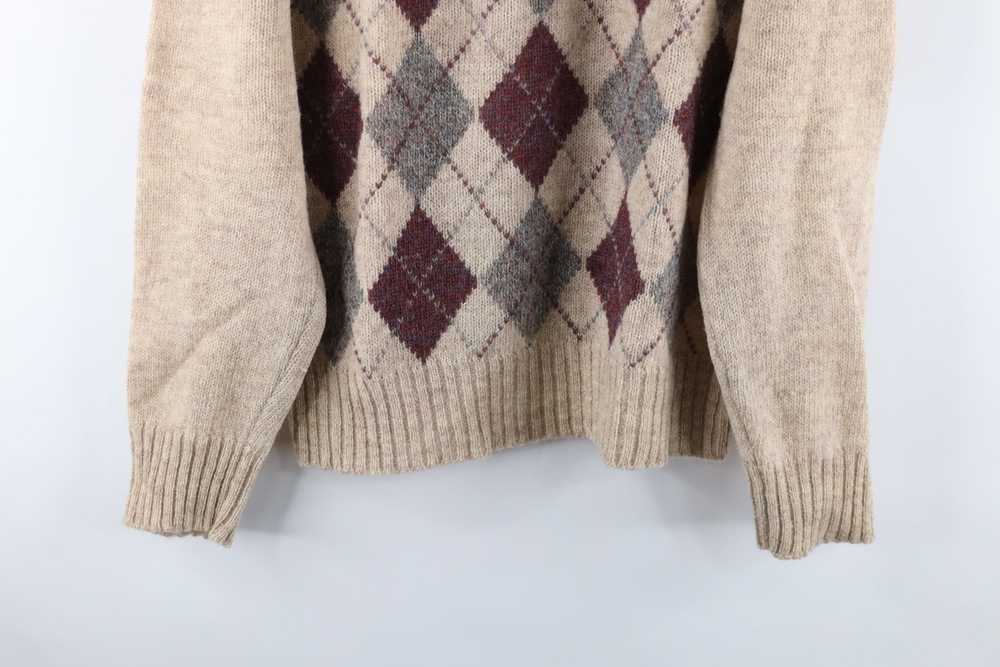 Vintage Vintage 70s Rockabilly Shetland Wool Argy… - image 3