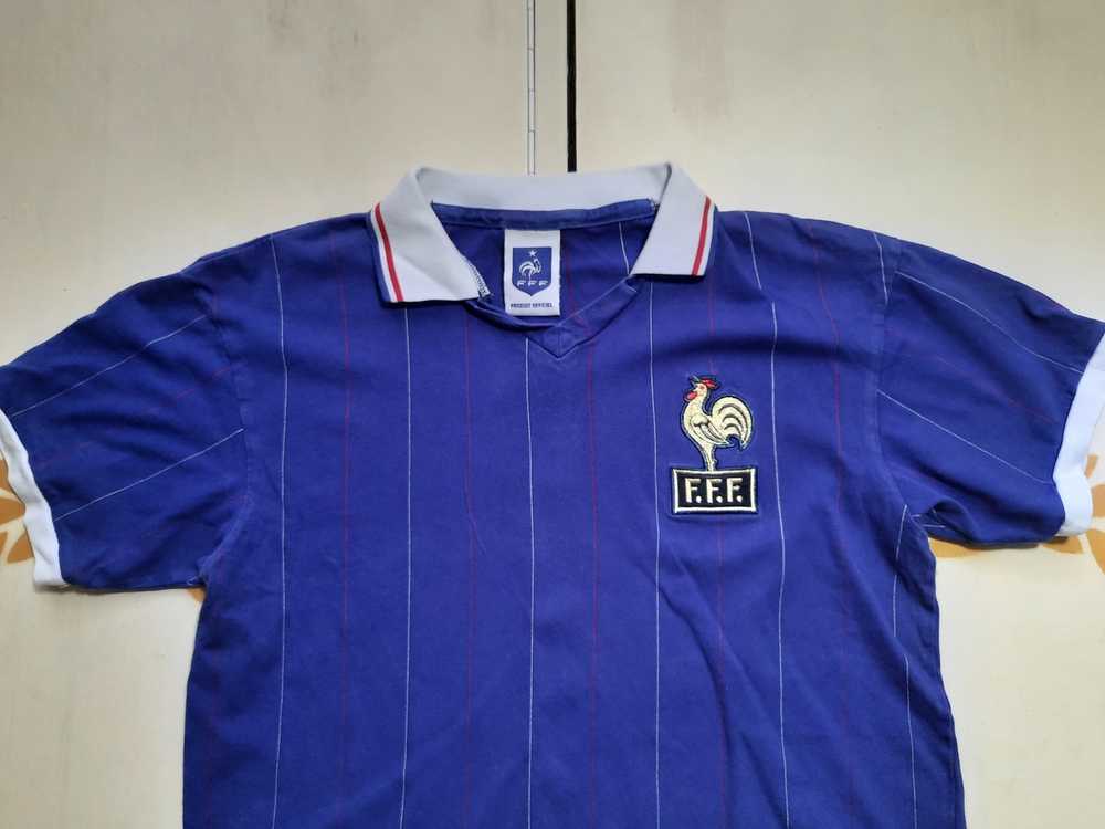 Soccer Jersey × Vintage Score Draw France 1982 Jersey - Gem