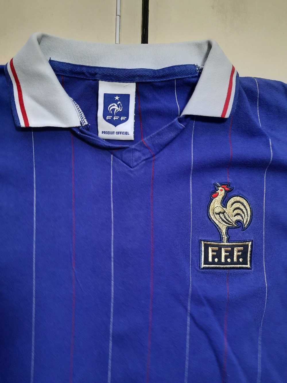 Soccer Jersey × Vintage Score Draw France 1982 Jersey - Gem