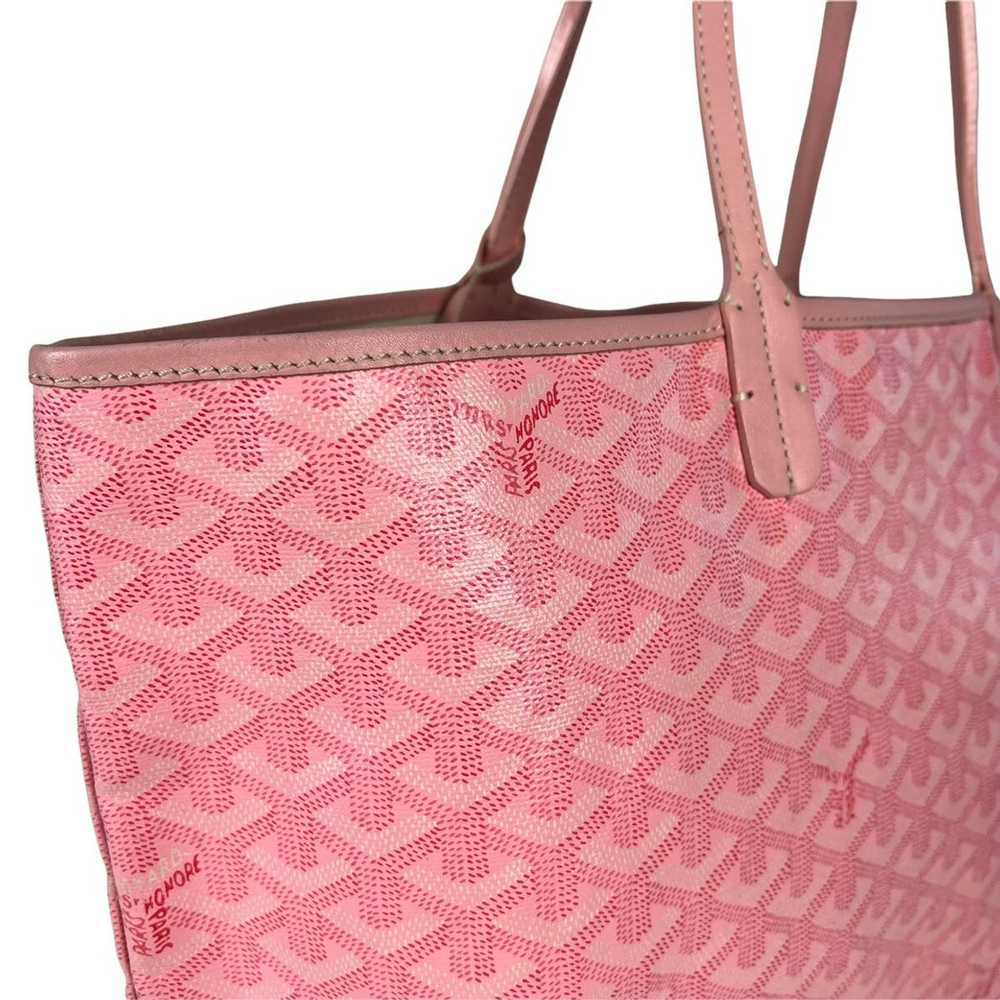 Goyard Goyard Pink Saint Louis PM Tote Bag & Wall… - image 4