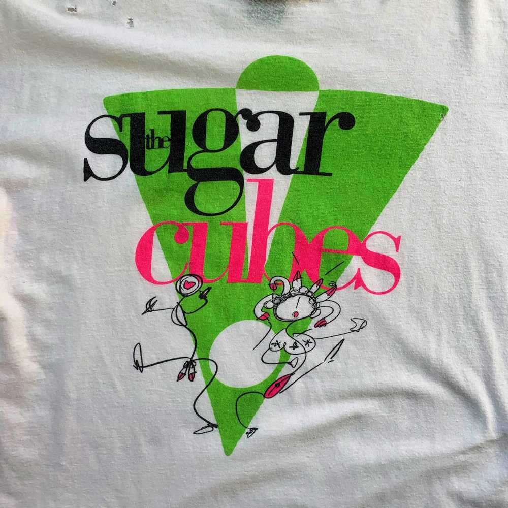 Vintage 80s Sugarcubes “Life’s Too Good” Tee! - image 2