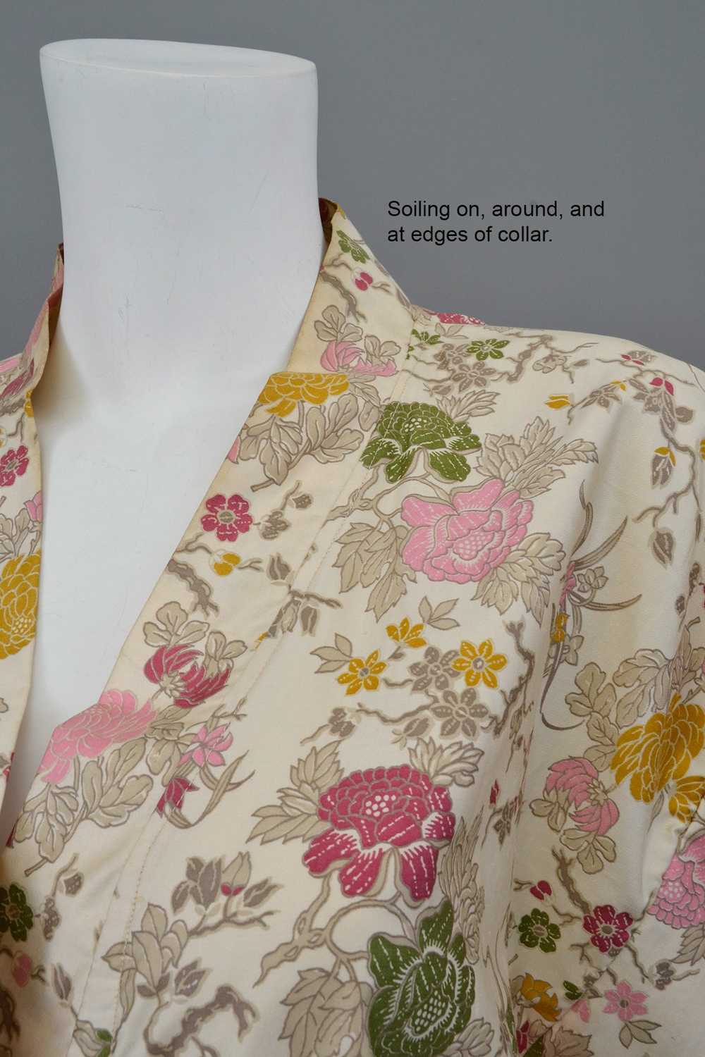 1970s doing 40s Floral Kimono Jacket - image 10